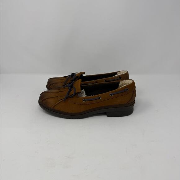 NWT UGG Chestnut HAYLIE Duck Boat Shoe Size 7.5 - Picture 5 of 8